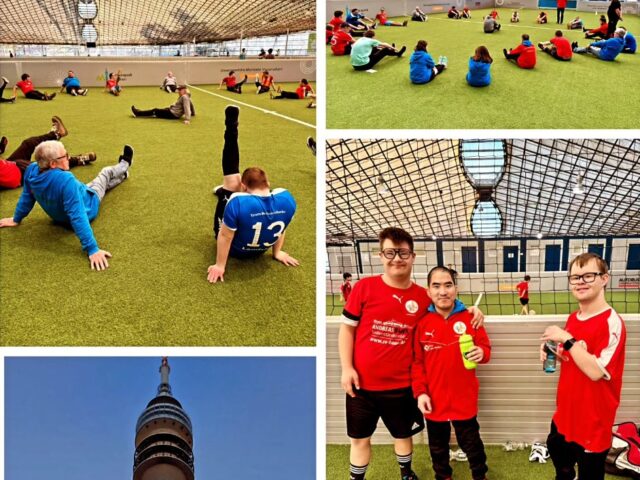 Trainingseinheit auf ungewohntem Terrain
